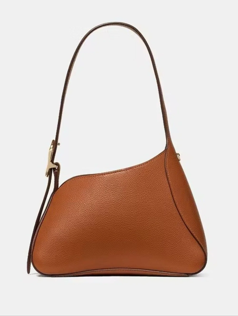 NWT Kate Spade 454 Sculpted Shoulder Bag, Warm Gingerbread